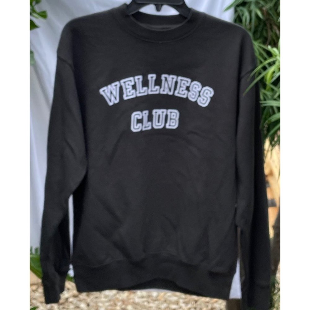 SPORTY AND RICH GRAY CREWNECK SIZE SMALL